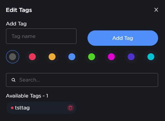Tags