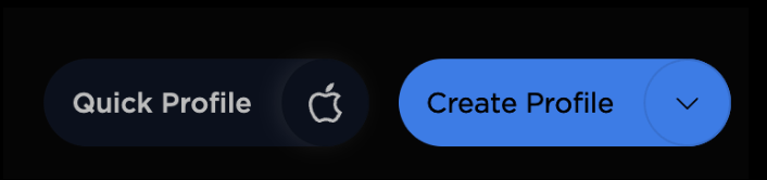 Creating a profile