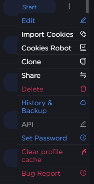 set password