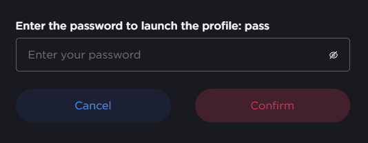 set password
