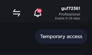 Temporary access